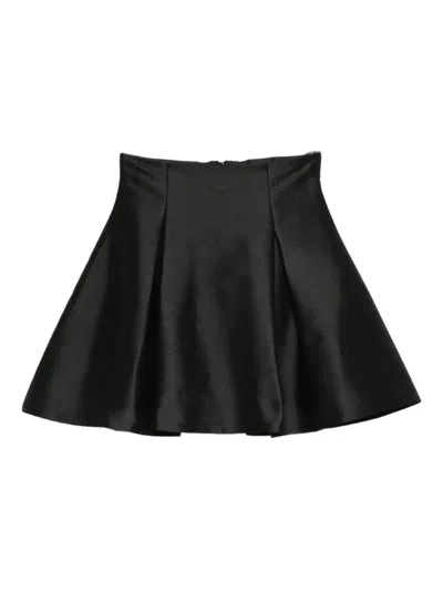 Gemy Maalouf Pleated Skirt In Black