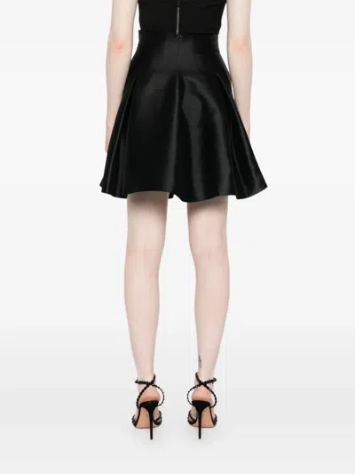 Gemy Maalouf Pleated Skirt In Black