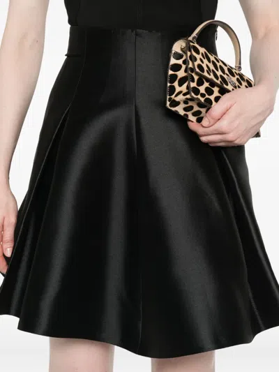 Gemy Maalouf Pleated Skirt In Black