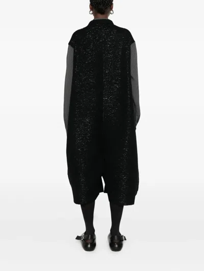 Boboutic Sleeveless Glittered Trousers In Black