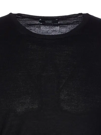 Hōsio Hosio Sweaters In Black