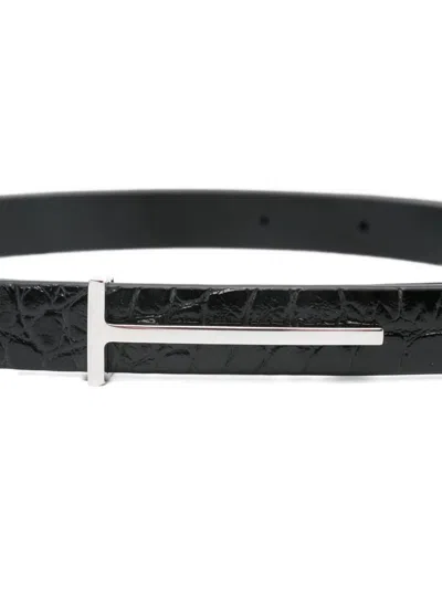 Tom Ford T-belt In Black