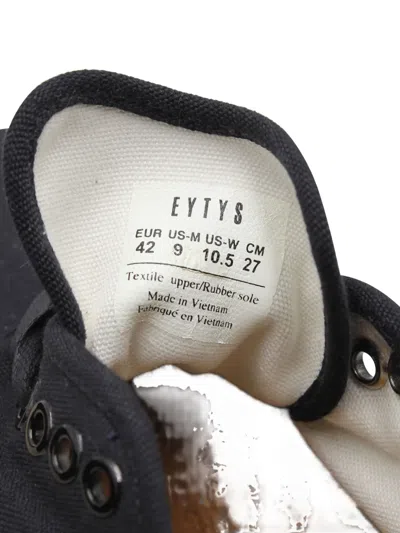 Pre-owned Eytys Mother Sneakers In Black