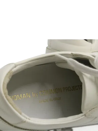 Pre-owned Common Projects Bball Leather Low-top Sneakers In White