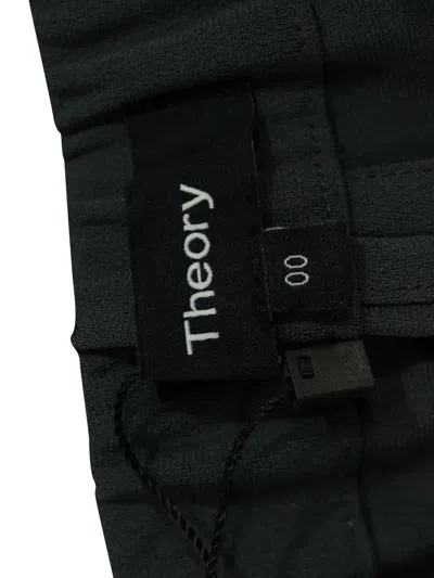 Pre-owned Theory Tailored Trousers In Gray