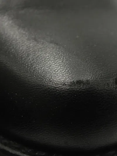 Pre-owned Stuart Weitzman Leather Elastic-panel Chelsea Boots In Black