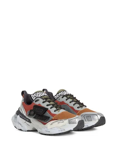 Dsquared2 Dsquared Men Multicolor Fabric Sneakers In Multi