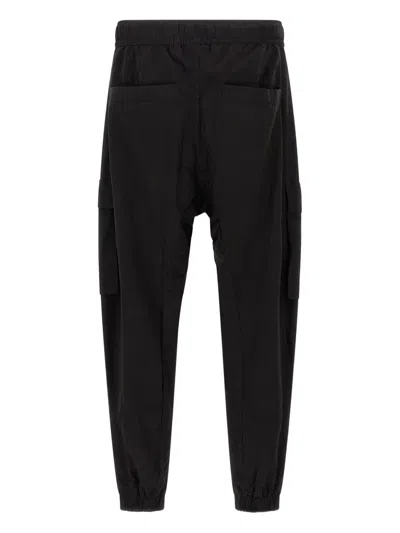 Thom Krom Belted Tapered Trousers In Black