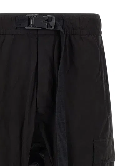 Thom Krom Belted Tapered Trousers In Black