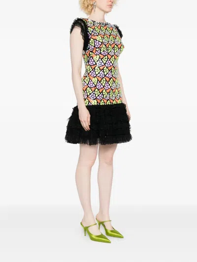 Gemy Maalouf Sequinned Minidress In Multi