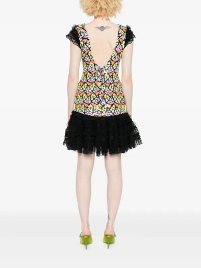 Gemy Maalouf Sequinned Minidress In Multi