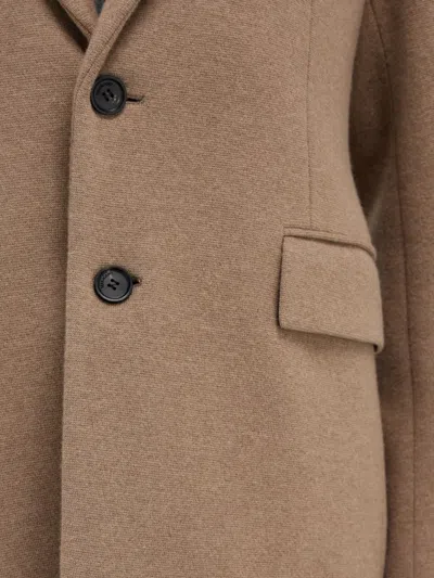 Ferragamo Single-breasted Flap-pocket Blazer In Neutral