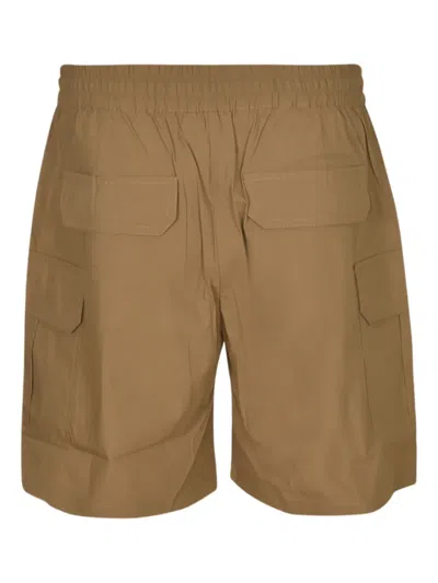 P.a.r.o.s.h Cargo-pocket Drawstring Shorts In Neutral