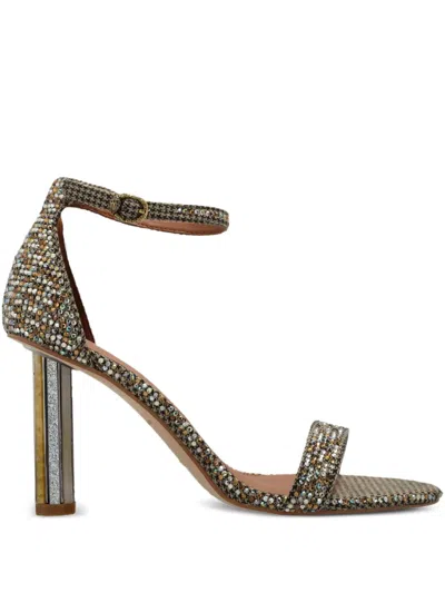 Kurt Geiger 85mm Perspex Embellished Sandals In Multi