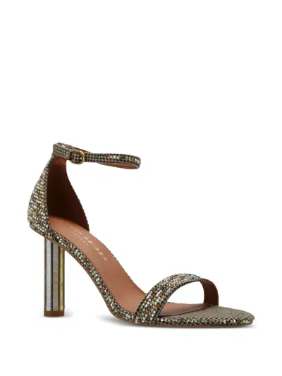 Kurt Geiger 85mm Perspex Embellished Sandals In Multi