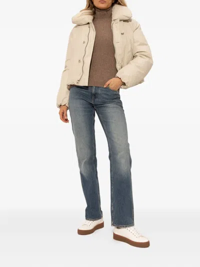 Bogner Lucerne Shearling-lined Leather Sneakers In White