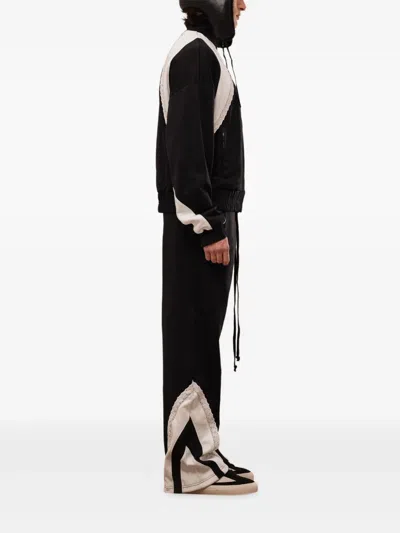 对比侧口袋运动裤