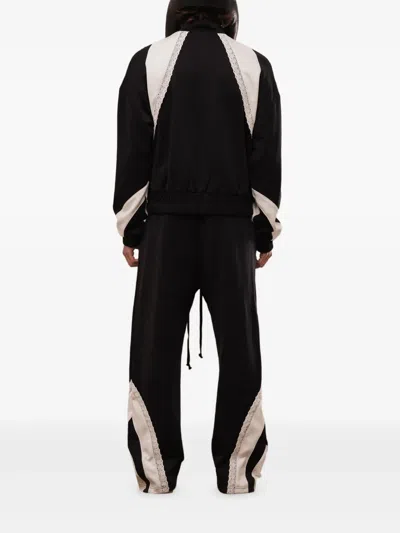 对比侧口袋运动裤