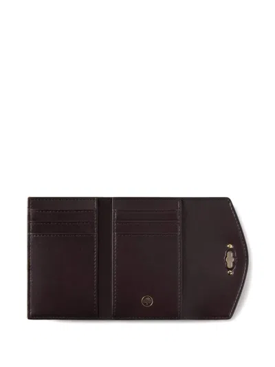 Mulberry Darley Folded Multi-card Wallet In Purple