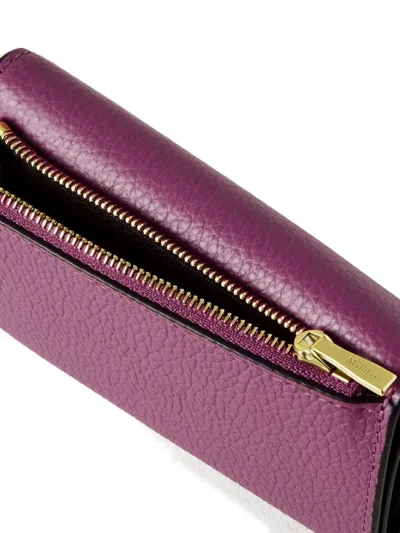 Mulberry Darley Folded Multi-card Wallet In Purple