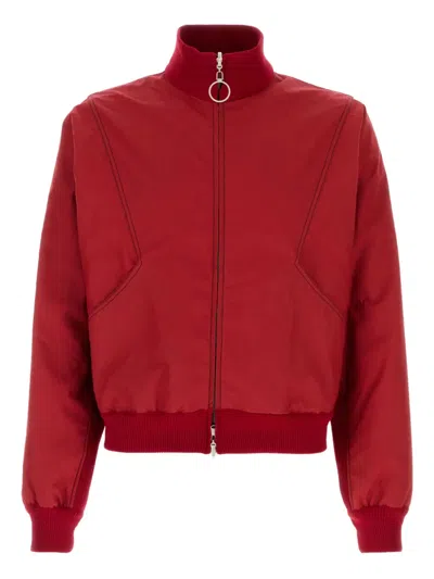 1989 Studio Red And Black Reversible Jacket In Red