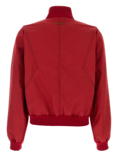 1989 Studio Red And Black Reversible Jacket In Red