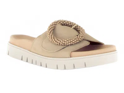 Gabor Women's Platform Sandal In Caramel In Multi