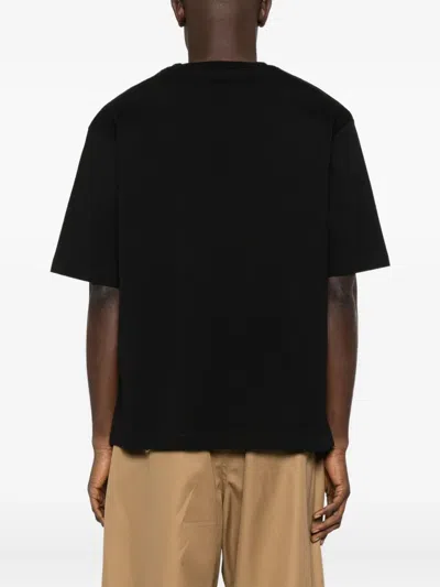 Dsquared2 Dsquared Men Black Cotton Oversize T-shirt In Black