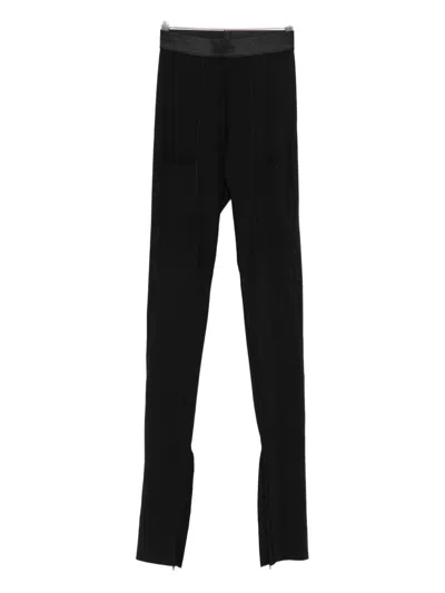 Coperni Zip-detail Pocket Trousers In Black