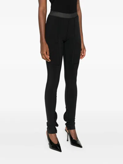 Coperni Zip-detail Pocket Trousers In Black