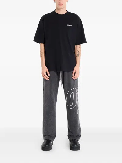 Off-white Black Cotton T-shirt