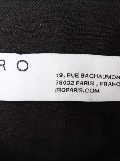 Pre-owned Iro Tweed-pattern Fringed Jacket In White