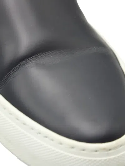 Pre-owned Common Projects Leather Slip-on Sneakers In Black