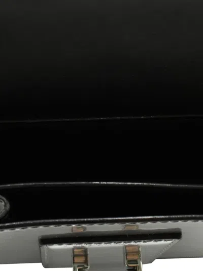 Pre-owned Proenza Schouler Mini Ps1 Shoulder Bag In Silver