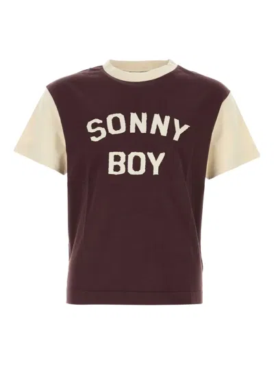 1989 Studio Purple Cotton Sonny Boy T-shirt In Animal Print