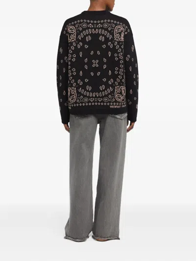 Alanui X The Little Prince Paisley-pattern Sweater In Gray