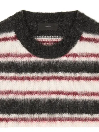 Alanui Striped-pattern Sweater In Multi