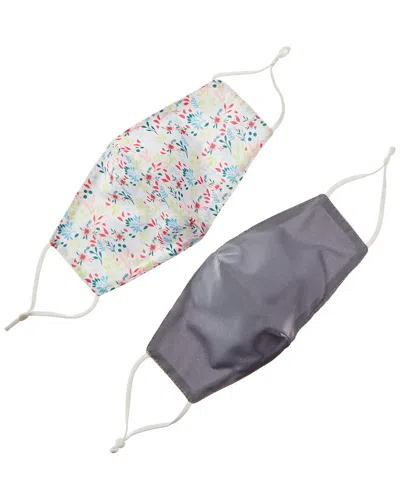 Marcus Adler Set Of 2 Cloth Face Masks In Gray