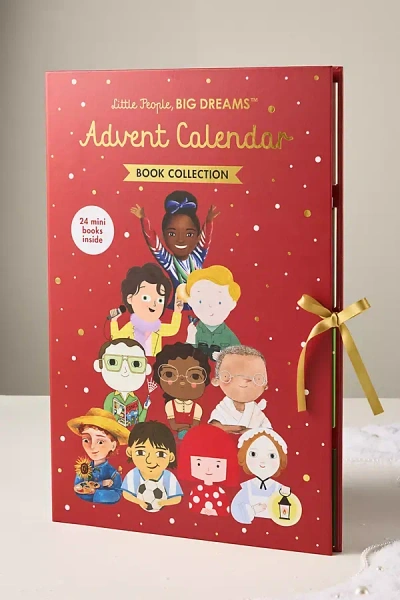 Anthropologie Little People Big Dreams: Advent Calendar Book Collection In Multi
