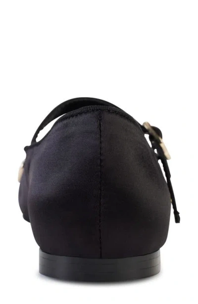 Karl Lagerfeld Women's Veyda Mary Jane Pointed Toe Flats In Black