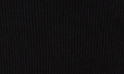 Leith Compact Sweater Tee In Black