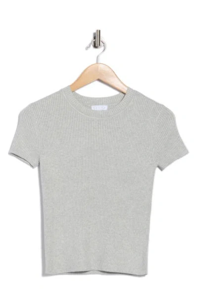 Leith Compact Sweater Tee In Gray