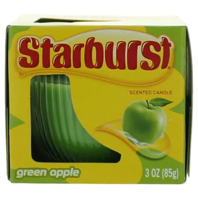 Starburst Scented Candle 3 oz Jar - Green Apple In Multi