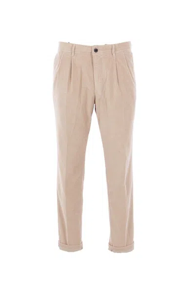 Incotex Trousers In Neutral
