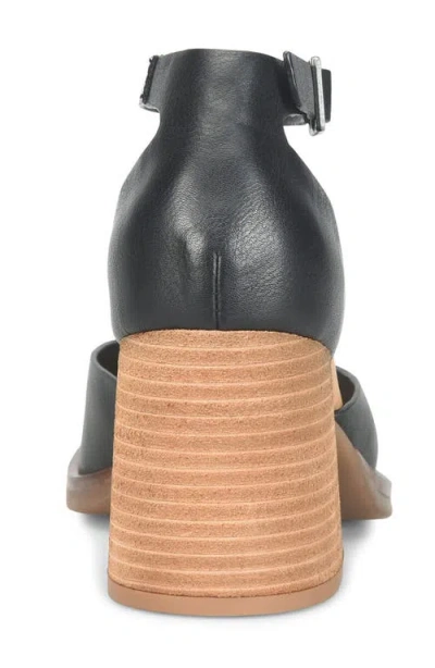 Korks Sabring Slingback Strap In Black