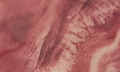 Afrm Los Angeles Zoe Mock Neck Mesh Top In Multi