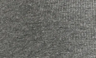 Lush Long Sleeve Button Front Crop Top In Gray