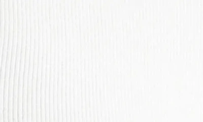 Lush Long Sleeve Button Front Crop Top In White