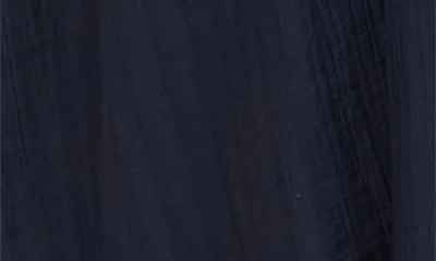 August Sky Three-quarter Sleeve Maxi Dress In Blue