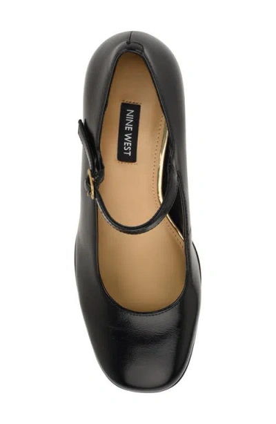 Nine West Women's Maryj Mary Jane Block Heel Pumps In Black